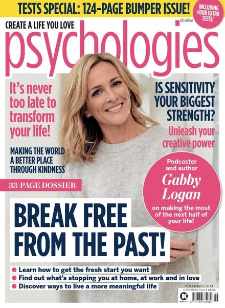 Psychologies UK – September 2024 Cover