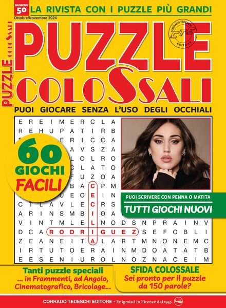 Puzzle Colossali – Ottobre-Dicembre 2024 Cover
