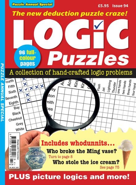 PuzzleLife Puzzle Annual Special – Issue 94 2024 Cover