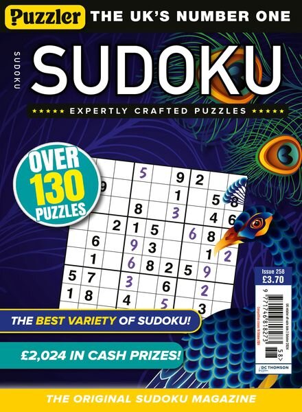 Puzzler Sudoku – Issue 258 2024 Cover
