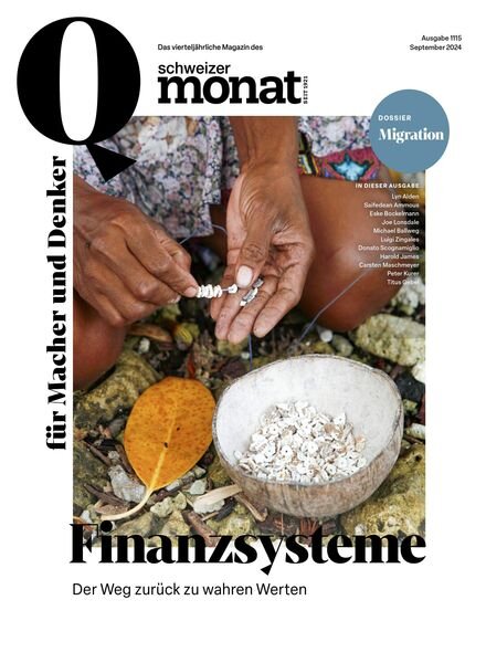 Q by Schweizer Monat – September 2024 Cover