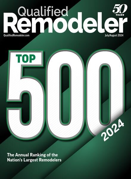 Qualified Remodeler – July-August 2024 Cover