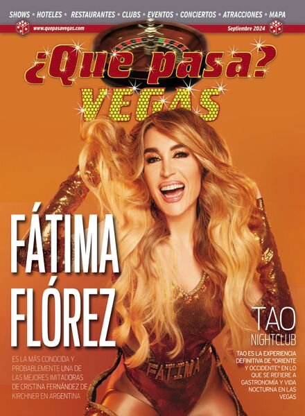 Que Pasa Vegas – Agosto-Septiembre 2024 Cover