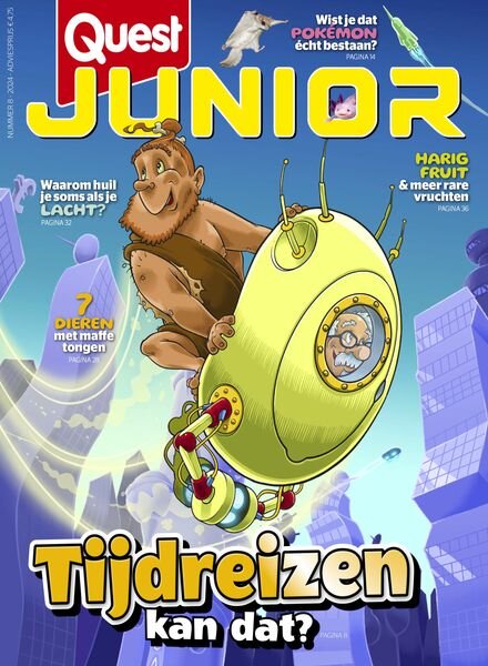 Quest Junior – Augustus 2024 Cover