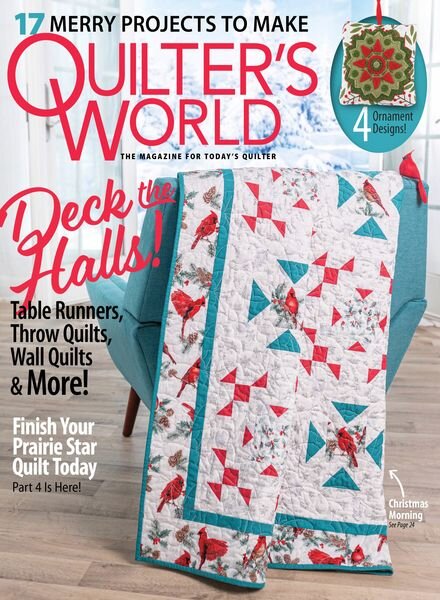 Quilter’s World – Winter 2024 Cover