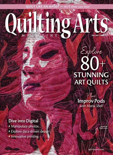 Quilting Arts – Fall 2024 Cover