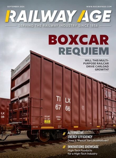 Railway Age – September 2024 Cover