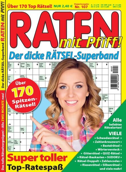 Raten mit Pfiff! – August 2024 Cover