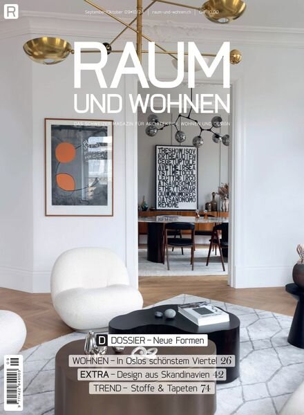 Raum und Wohnen – September-Oktober 2024 Cover