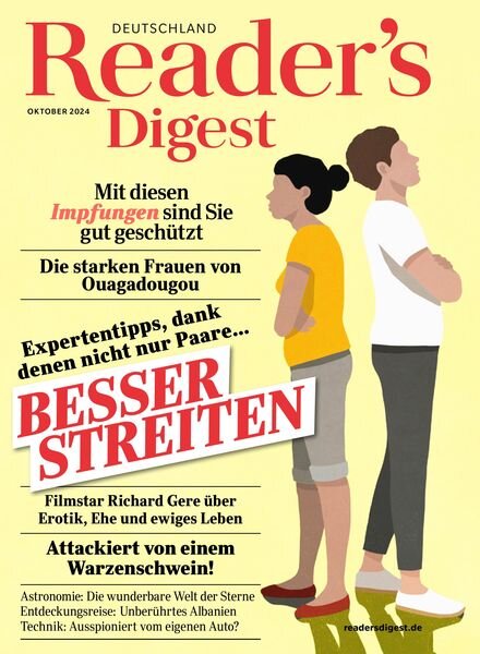 Reader’s Digest Germany – Oktober 2024 Cover