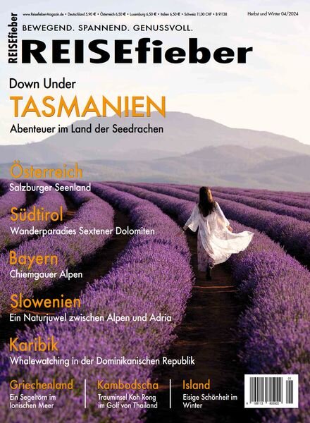 Reisefieber – Herbst-Winter 2024 Cover