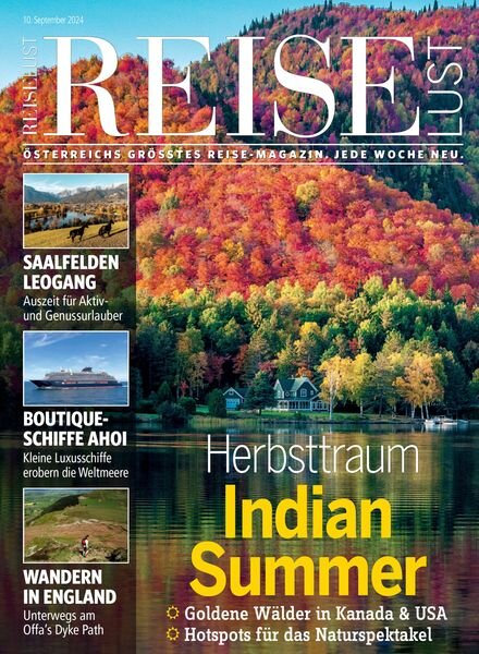 Reiselust – 10 September 2024 Cover