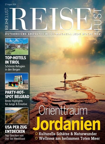 Reiselust – 27 August 2024 Cover