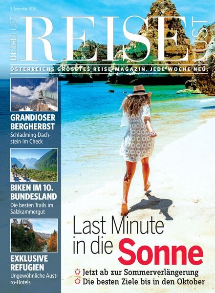Reiselust – 3 September 2024 Cover