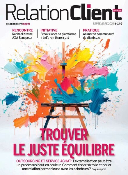 Relation Client Magazine – Septembre 2024 Cover