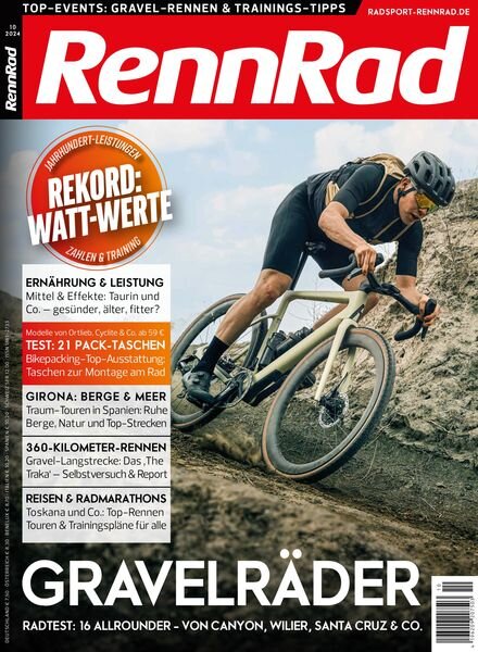 RennRad – Oktober 2024 Cover