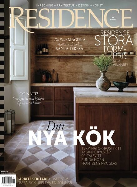 Residence – 21 September 2024 Cover