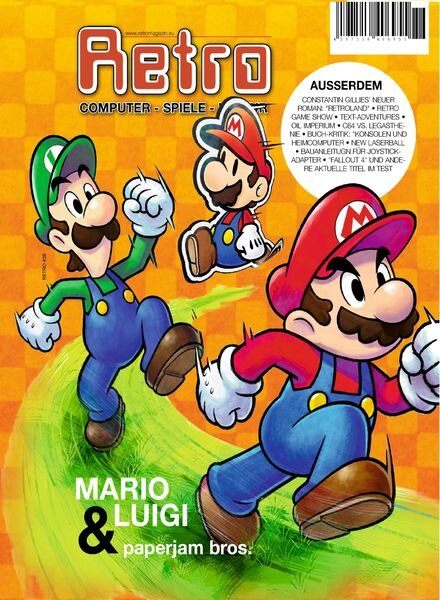 Retro Magazin – Papeerjam Bros Cover