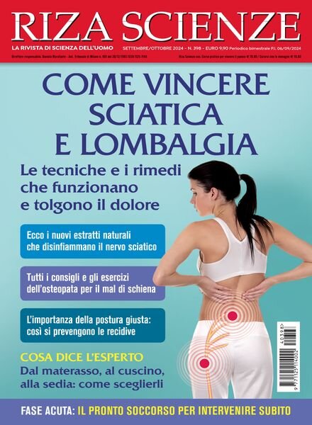 Riza Scienze – Settembre-Ottobre 2024 Cover