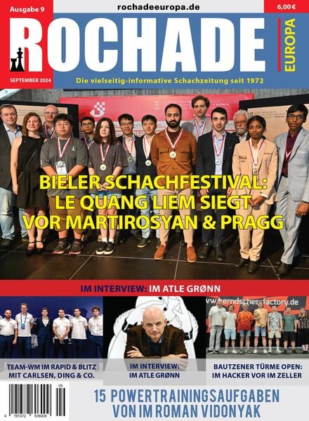 Rochade Europa – September 2024 Cover
