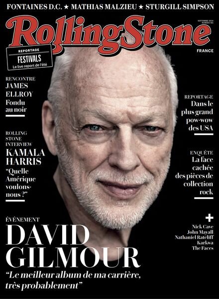 Rolling Stone France – Septembre 2024 Cover