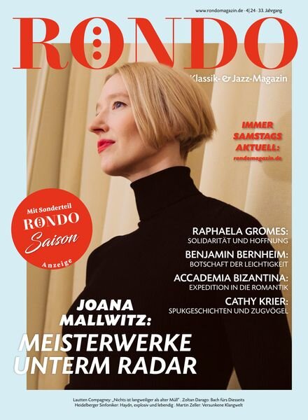 Rondo Magazin – Nr 4 2024 Cover