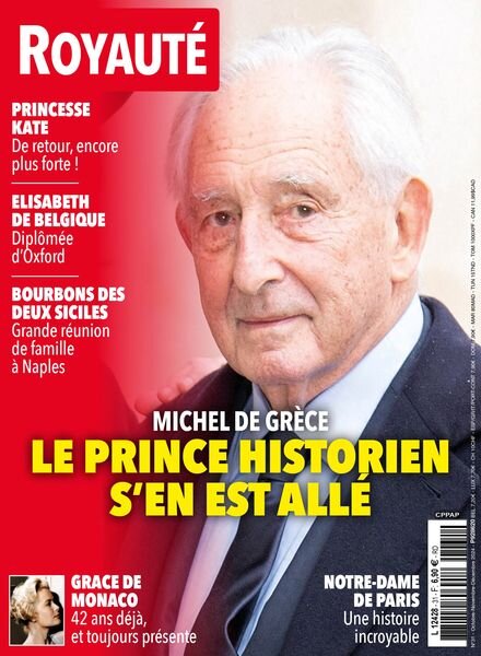 Royaute – Octobre-Novembre-Decembre 2024 Cover