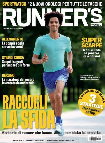 Runner’s World Italia – Settembre 2024 Cover