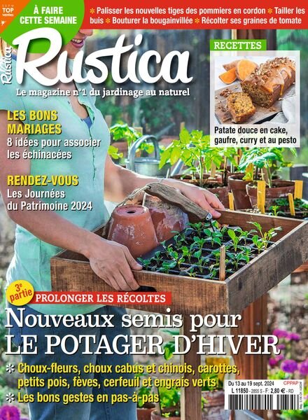Rustica – 13 Septembre 2024 Cover
