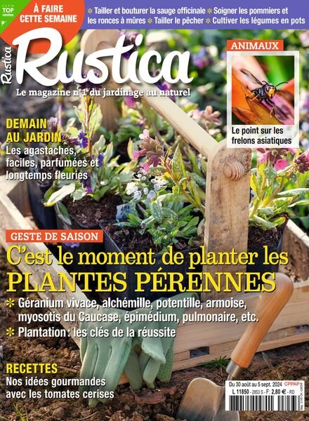 Rustica – 30 Aout 2024 Cover
