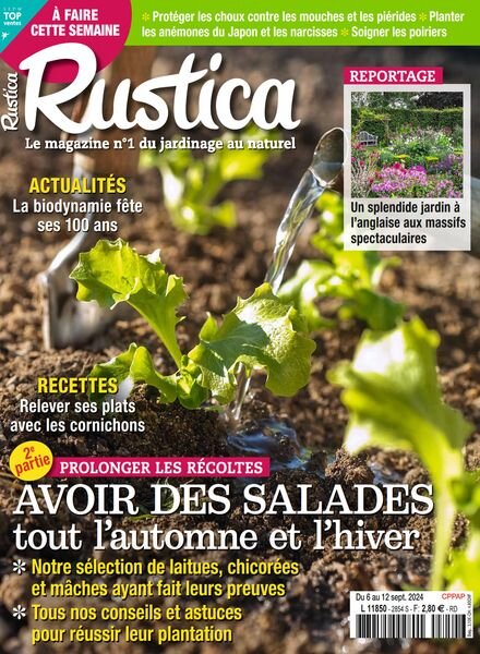 Rustica – 6 Septembre 2024 Cover