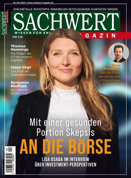 Sachwert Magazin – September 2024 Cover