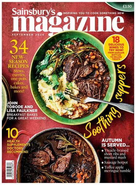 Sainsbury’s Magazine – September 2024 Cover