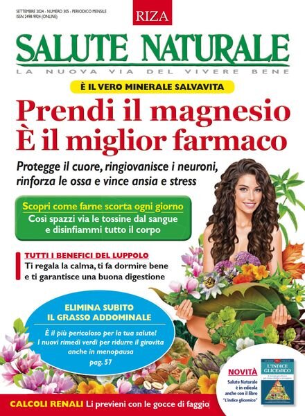 Salute Naturale – Settembre 2024 Cover