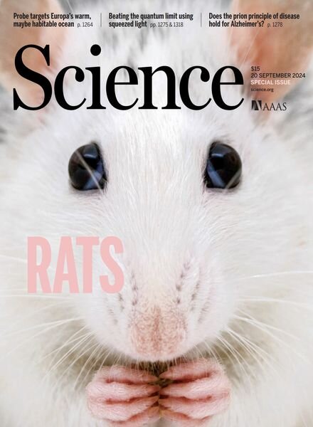 Science – 20 September 2024 Cover