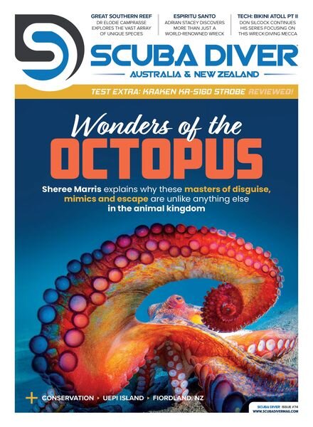 Scuba Diver Australia & New Zealand – Issue 74 2024 Cover
