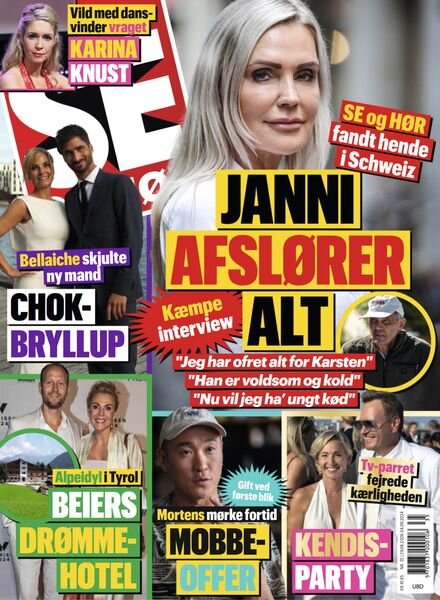 SE og HOR – 29 August 2024 Cover