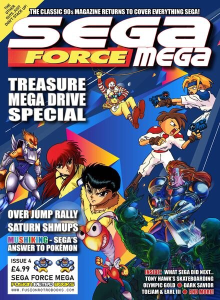 SEGA Force Mega – Issue 4 2024 Cover