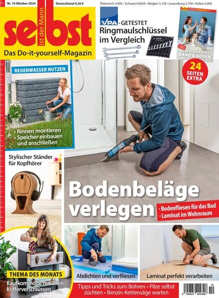 Selbst ist der Mann – Oktober 2024 Cover