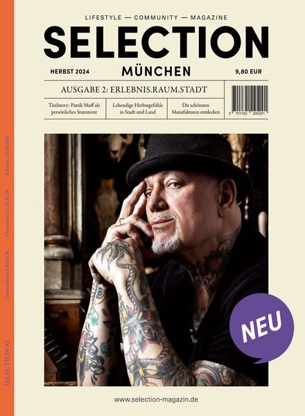 Selection Munchen – Herbst 2024 Cover