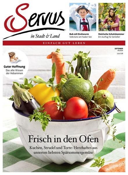 Servus Austria – September 2024 Cover