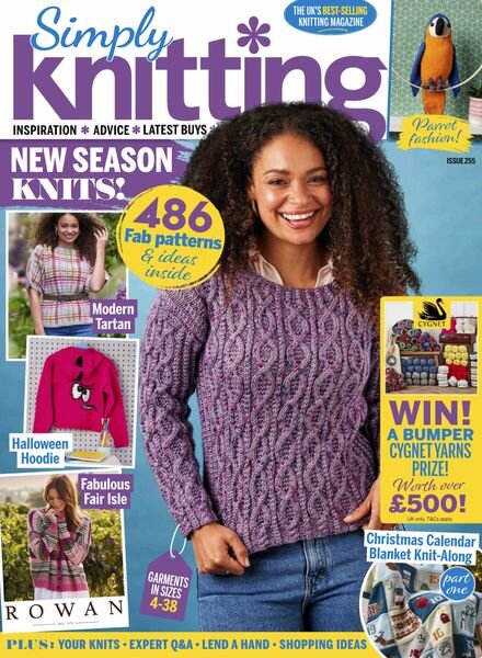 Simply Knitting – October 2024 Cover