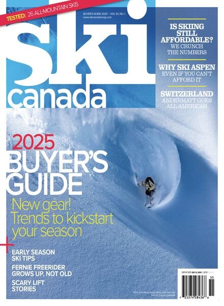 Ski Canada – Buyer’s Guide 2025 Cover