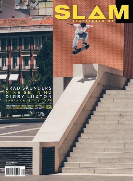 Slam Skateboarding – Issue 243 – Spring 2024 Cover