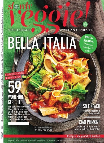 Slowly Veggie – September 2024 Cover