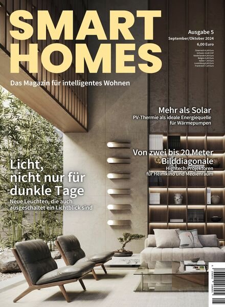 Smart Homes – September-Oktober 2024 Cover