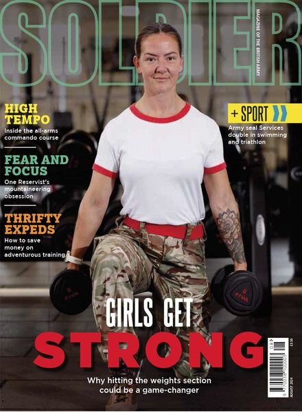 Soldier Magazine – August 2024 Cover