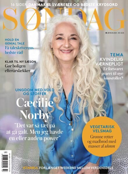 Sondag – 9 September 2024 Cover