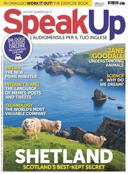 Speak Up Edizione italiana – Settembre 2024 Cover