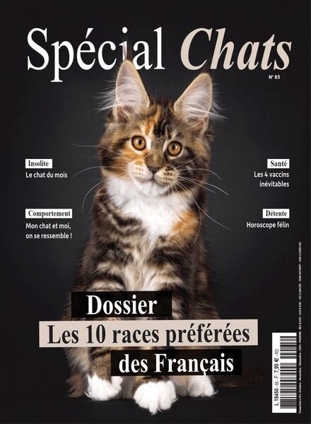 Special Chats – Octobre-Novembre-Decembre 2024 Cover
